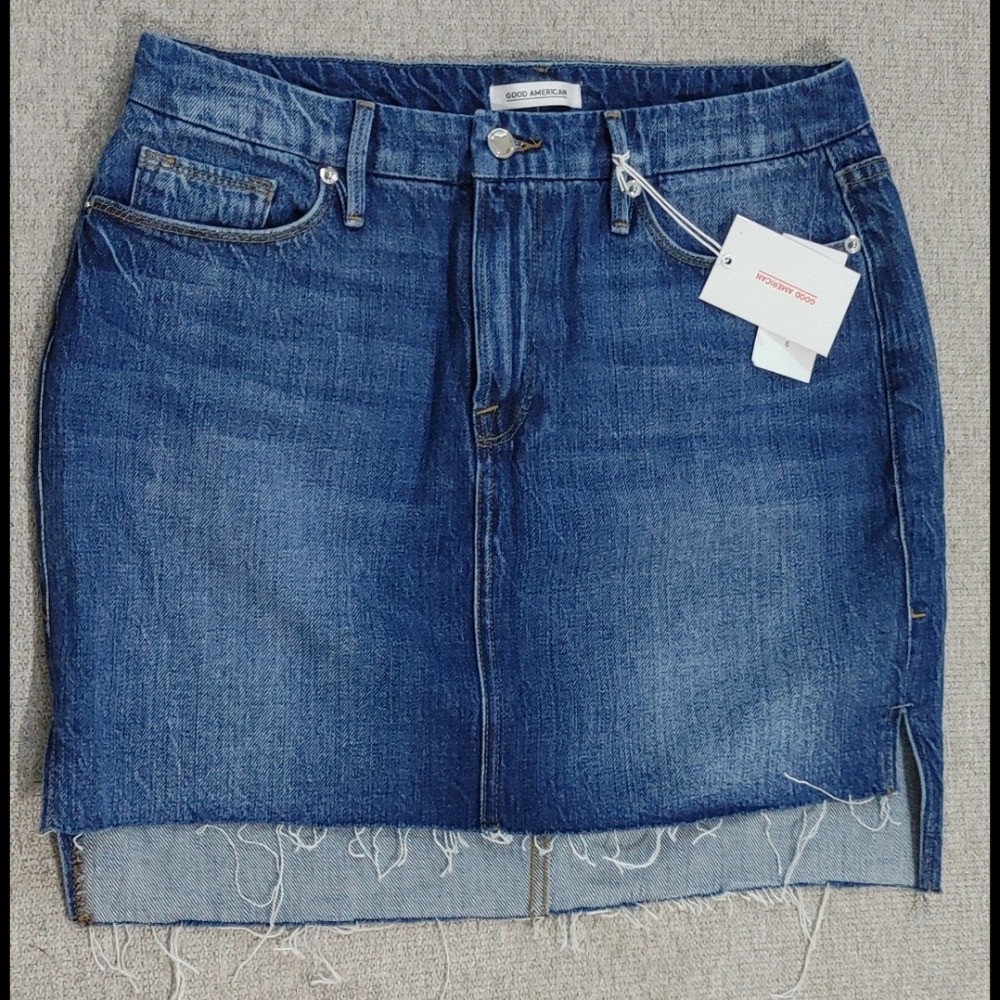 Good American Denim Skirt